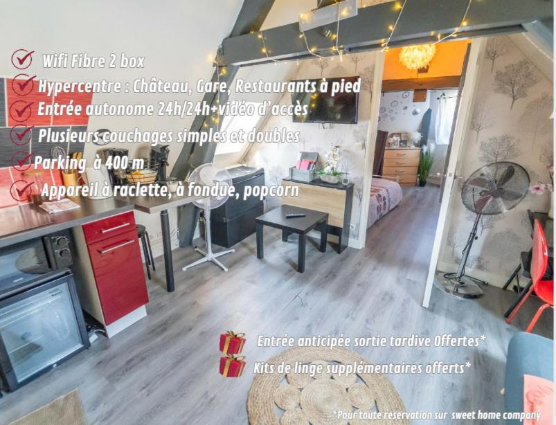 L'etoile De Hyper Centre Chateau Gare A 5min Apartment *